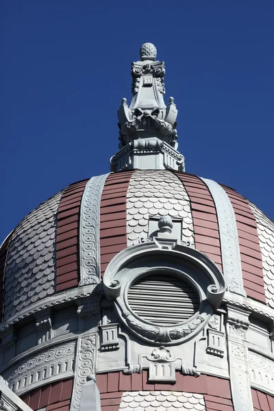 Building roof in Zagreb, Croatia — Stock Photo, Image