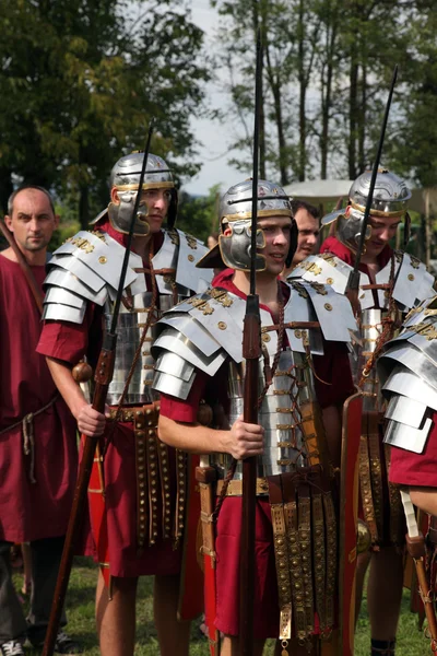 Festas de Dionísio em Andautonija, antigo assentamento romano perto de Zagreb realizada — Fotografia de Stock