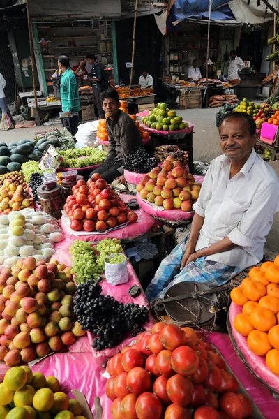 Kolkata frukt marknad — Stockfoto