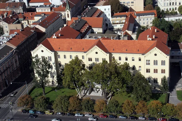 Edificio del Rettore dell'Università di Zagabria — Foto Stock