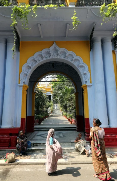 Sree Sree Chanua Probhu Temple em Kolkata, Bengala Ocidental, Índia — Fotografia de Stock