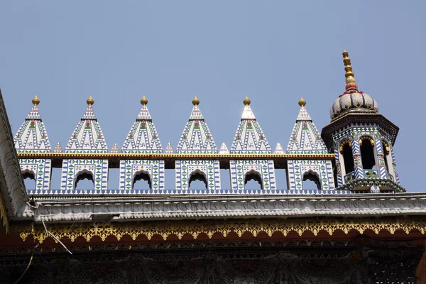 在加尔各答，西孟加拉邦，印度耆那教庙 — 图库照片