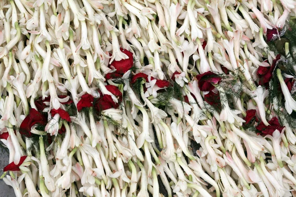 Flower market, Kolkata, India — Stock Photo, Image