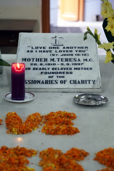 Tumba de la Madre Teresa en Calcuta —  Fotos de Stock