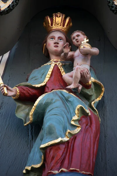 Vierge à l'enfant Jésus — Photo