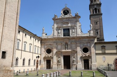 Abbey saint John evangelist. Parma. Emilia-Romagna. İtalya