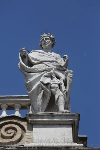 Heiligenstatue, basilica santa maria della steccata, parma, italien — Stockfoto