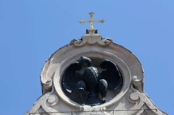 Klostret i Sankt Johannes evangelisten. Parma. Emilia-Romagna. Italien — Stockfoto