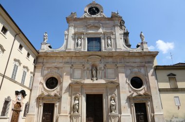 Abbey saint John evangelist. Parma. Emilia-Romagna. İtalya