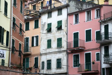 Riomaggiore, biri cinque terre köyleri, İtalya