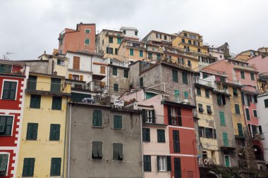 Riomaggiore, biri cinque terre köyleri, İtalya