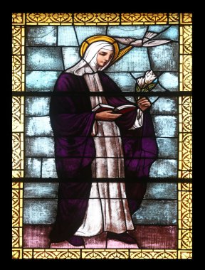 vitray pencere kilise st. james büyük porto azzurro, elba, İtalya