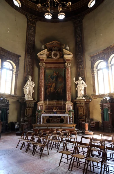 Oltár a basilica santa maria della steccata, parma, Olaszország — Stock Fotó