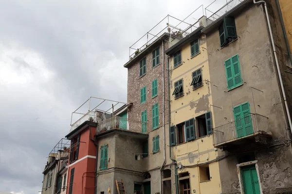 Riomaggiore, one of the Cinque Terre villages, Italy — Stock Photo, Image