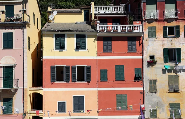 Casas multicolores de Portofino, Italia — Foto de Stock