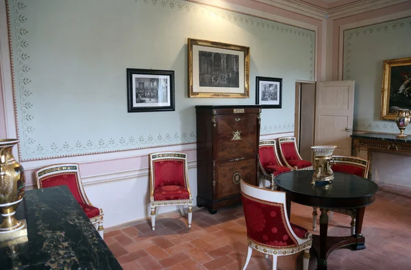 Napoleão e a residência da sua irmã em Portoferraio, na ilha de Elba, Itália — Fotografia de Stock