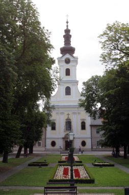 Hırvatistan 'ın Bjelovar kentinde Avila' lı Aziz Teresa Katedrali