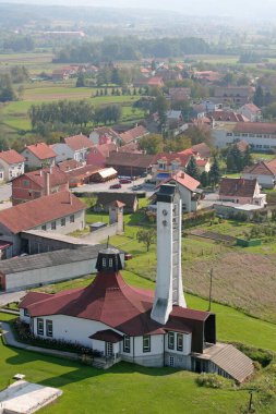 Hırvatistan 'ın Zlatar Bistrica kentinde Vaftizci Aziz John Kilisesi