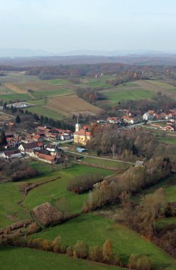 Hırvatistan 'ın Carevdar kentinde Aziz Barbara Kilisesi