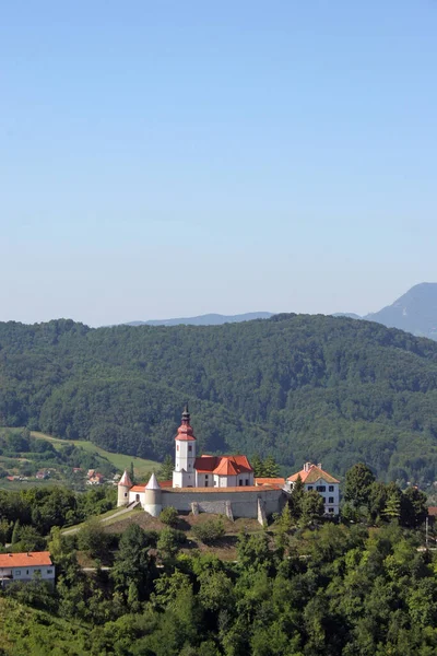 Jungfru Marias Församling Vinagora Kroatien — Stockfoto