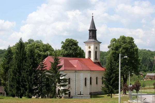 Kerk Van Maurus Abt Bosiljevo Kroatië — Stockfoto