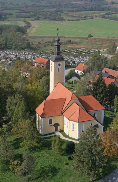 Kyrkan Saint Brice Tours Brckovljani Kroatien — Stockfoto