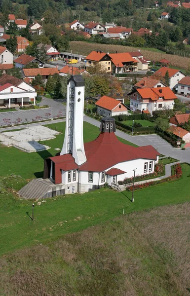 Iglesia San Juan Bautista Zlatar Bistrica Croacia —  Fotos de Stock