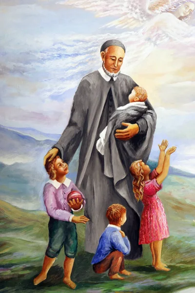 Saint Vincent de Paul, Yazan Marijan Jakubin, Saint Anne Kilisesi, Bjelovar, Hırvatistan