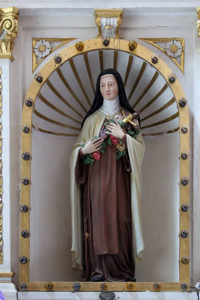 Saint Therese Lisieux Altar Sacred Heart Cathedral Saint Teresa Avila — Stock Photo, Image