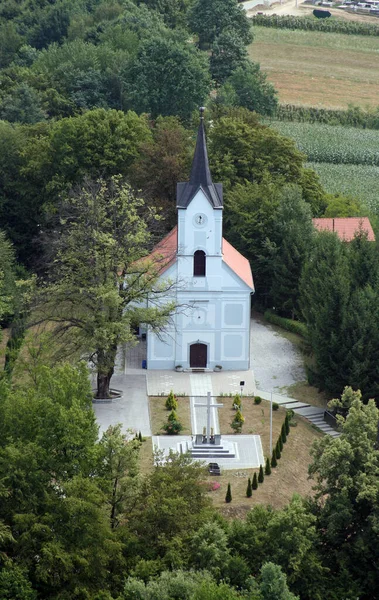 Hırvatistan Vukmaniç Kentindeki Padua Kilisesi Anthony Kilisesi — Stok fotoğraf
