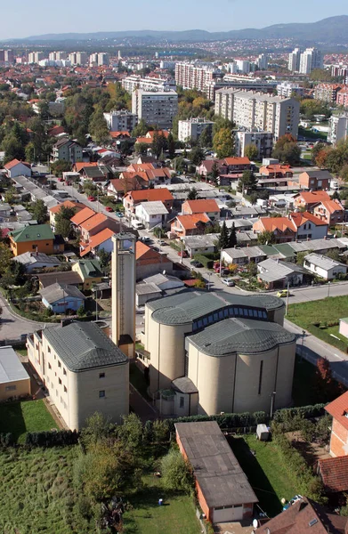 Iglesia Parroquial San Pablo Retkovec Zagreb Croacia —  Fotos de Stock