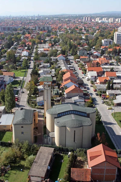 Iglesia Parroquial San Pablo Retkovec Zagreb Croacia —  Fotos de Stock