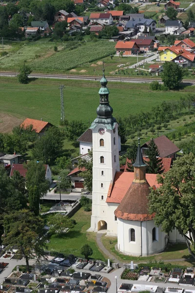 Church Saint Vitus Brdovec Croatia — Stock Photo, Image