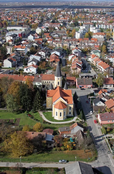 Parochiekerk Van Aankondiging Van Maagd Maria Velika Gorica Kroatië — Stockfoto