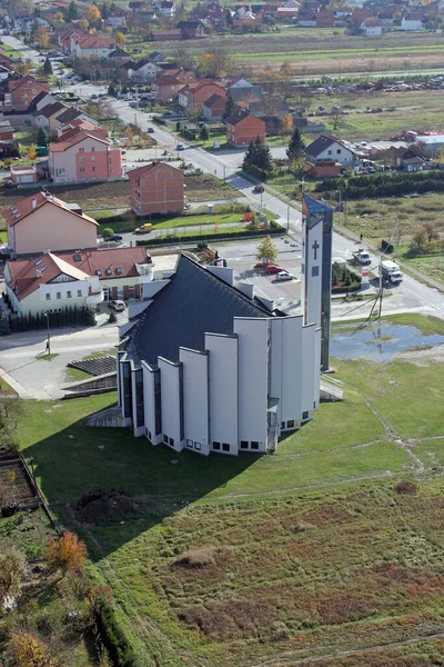 Приходская Церковь Святых Петра Павла Велика Горица Хорватия — стоковое фото