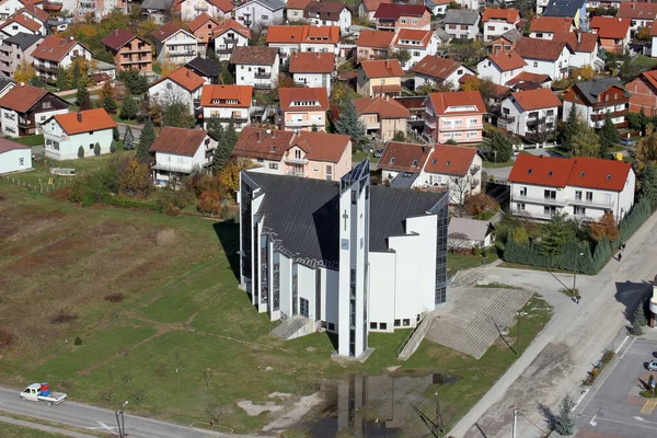 Chiesa Parrocchiale Dei Santi Pietro Paolo Velika Gorica Croazia — Foto Stock