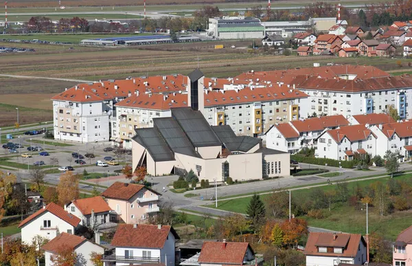 Iglesia Parroquial Del Beato Aloysius Stepinac Velika Gorica Croacia —  Fotos de Stock