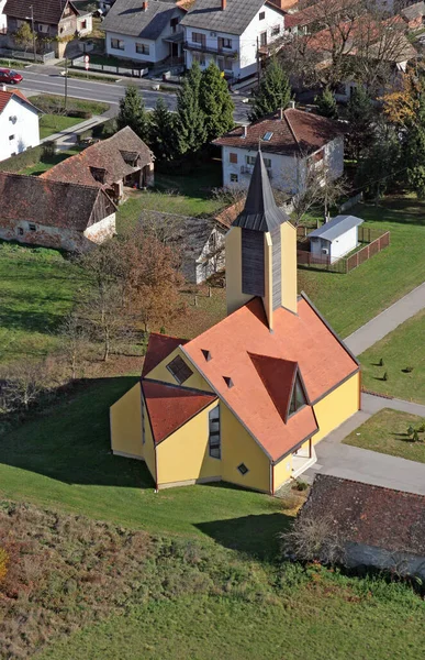 Chapel Saint John Baptist Busevec Horvátország — Stock Fotó