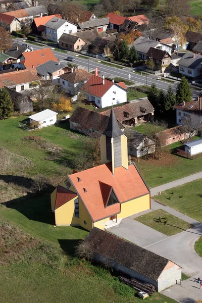 Kaplica Jana Chrzciciela Busevec Chorwacja — Zdjęcie stockowe