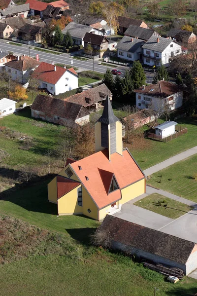 Kaplica Jana Chrzciciela Busevec Chorwacja — Zdjęcie stockowe