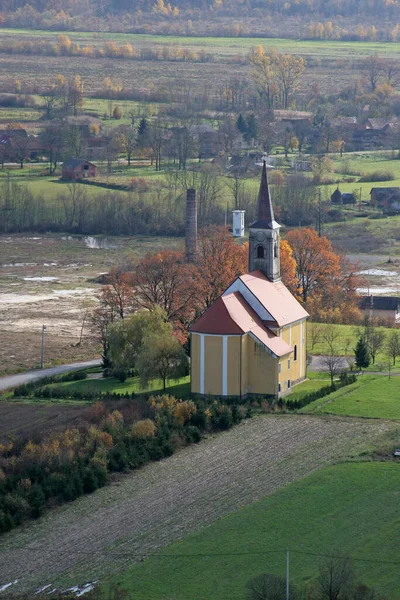 Hırvatistan Zazina Kentinde Aziz Nicholas Vitus Kilisesi — Stok fotoğraf
