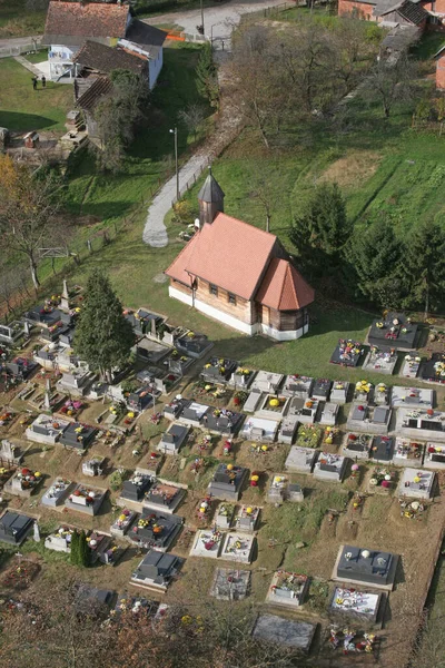 Chapelle Sainte Barbara Brest Croatie — Photo