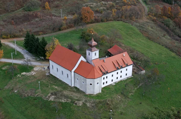 Mosteiro Franciscano Igreja Santo Antônio Pádua Cuntic Croácia — Fotografia de Stock