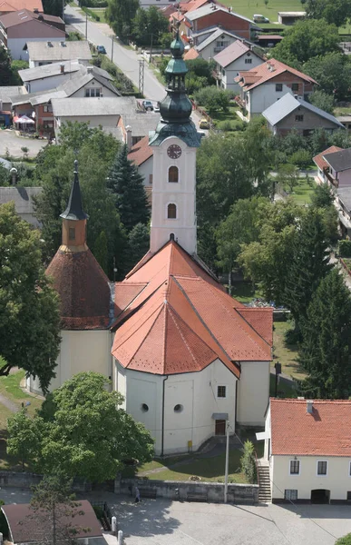 Kostel Víta Brdovci Chorvatsko — Stock fotografie