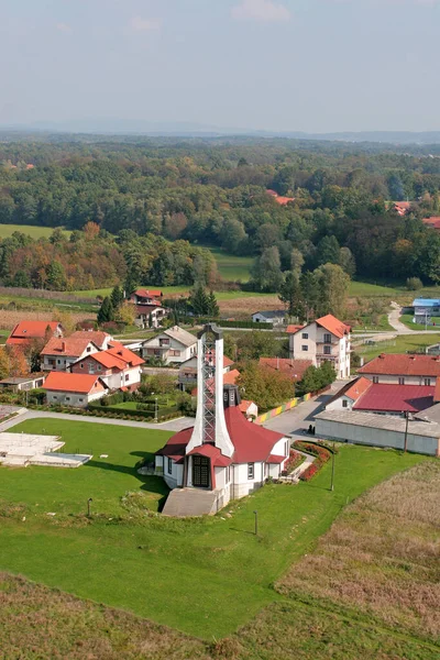 Kirche Johannes Der Täufer Zlatar Bistrica Kroatien — Stockfoto