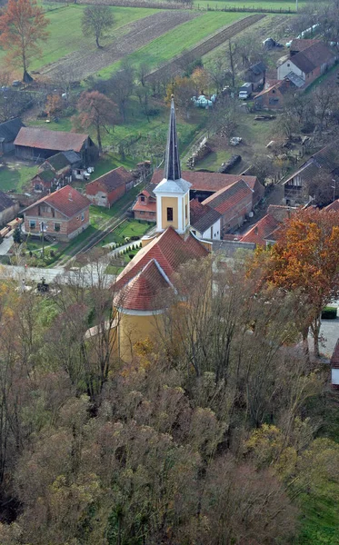 Kirche Der Heiligen Barbara Carevdar Kroatien — Stockfoto