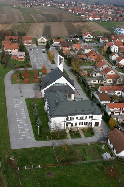 Kirche Der Heiligen Anna Bjelovar Kroatien — Stockfoto