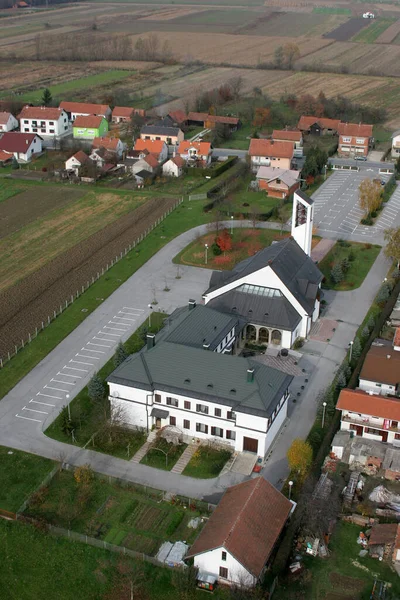 Igreja Santa Ana Bjelovar Croácia — Fotografia de Stock