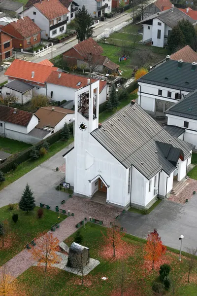 Eglise Sainte Anne Bjelovar Croatie — Photo