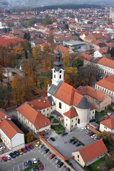 Kathedraal Van Saint Teresa Van Avila Bjelovar Kroatië — Stockfoto